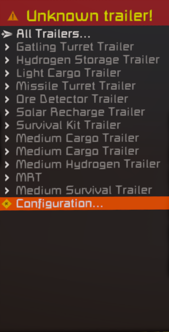 Unknown Trailer notification