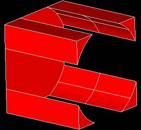 Result of CUT operation obtained with Basic Operations