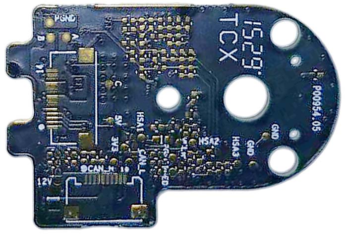 WM320 Gimbal driver roll pcb v4 top