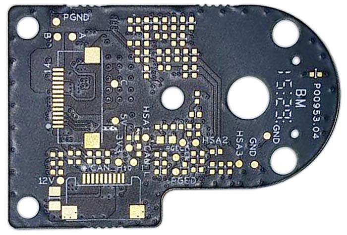 WM320 Gimbal driver roll pcb v4 top